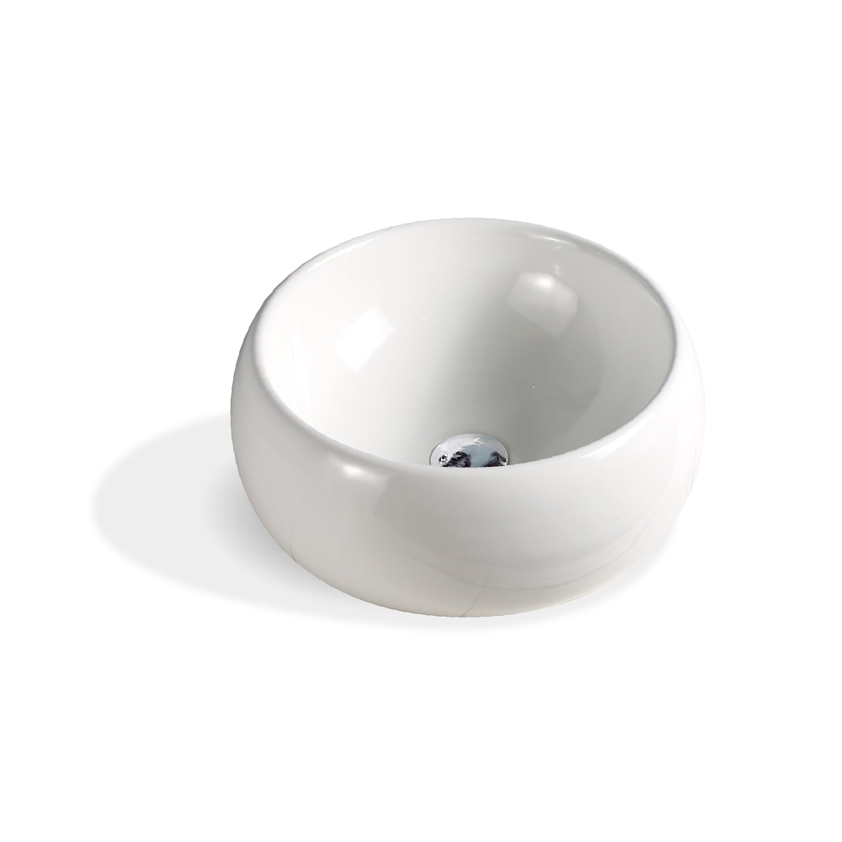 Bowl Loza (041) Mod. Circular Blanco 40X40X15.5 Fratelli